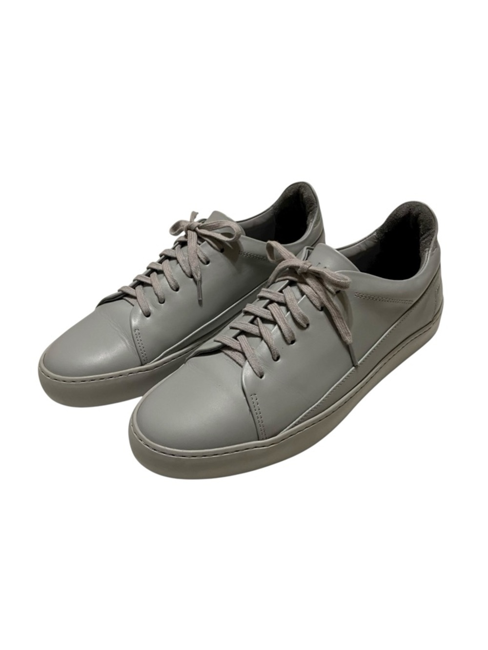 JAK Royal Light Grey Unisex Leather Sneaker Sz 41
